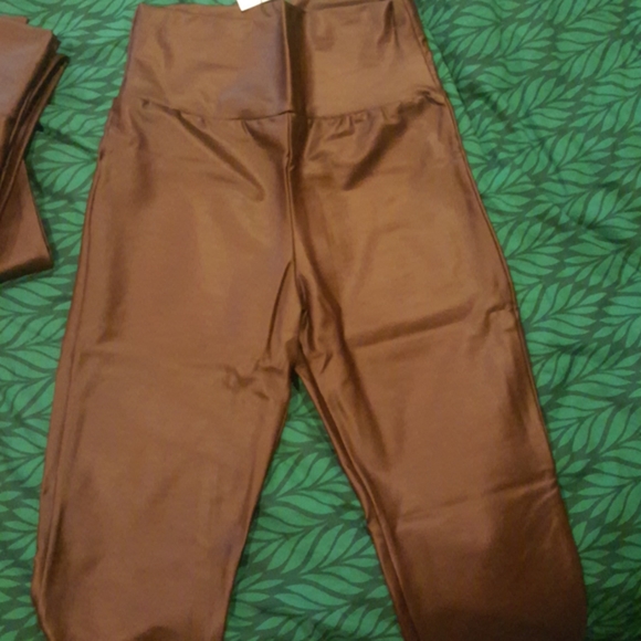 ☄HOT☄Faux Leather Legg Burgundy -Medfb - Picture 6 of 6